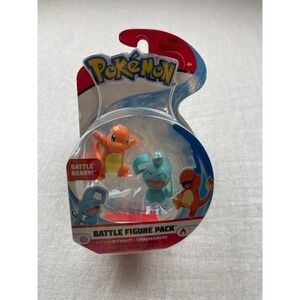 Jazwares Pokemon Battle Figure Pack Wynaut + Charmander Action Figure Set NEW